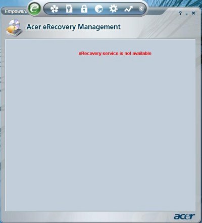 acer erecovery usb download