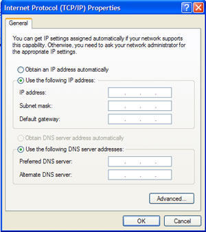 Assigning a Static IP Address