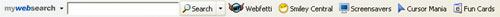 Webfetti and My Web Search Toolbar
