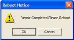 Reboot Computer After WinsockXPFix
